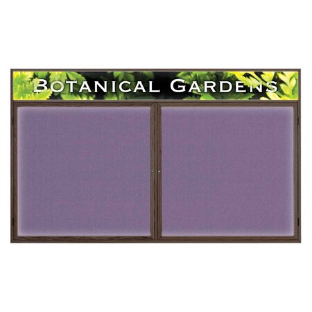 United Visual Products Open Faced Traditional Rounded Corkboard UV641ARC-GOLD-BUFF